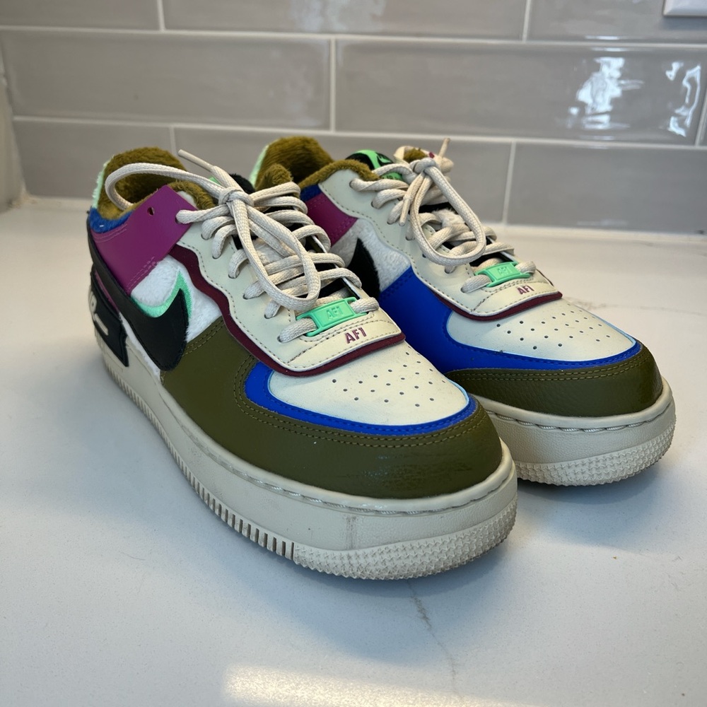 Nike Multicolor Air Force 1 Shadow SE Sneakers
